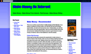 Make-money-on-internet1.blogspot.com thumbnail
