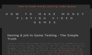 Make-money-playing-video-games.yolasite.com thumbnail