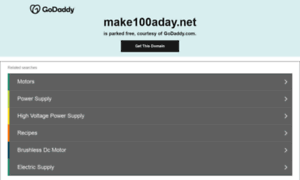 Make100aday.net thumbnail