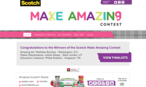 Makeamazingcontest.scotchbrand.com thumbnail