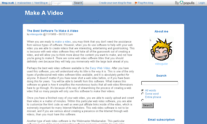 Makeavideo.blog.co.uk thumbnail
