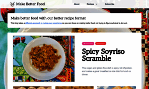 Makebetterfood.com thumbnail