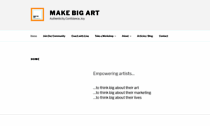 Makebigart.com thumbnail