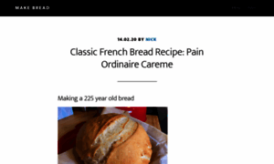 Makebread.net thumbnail