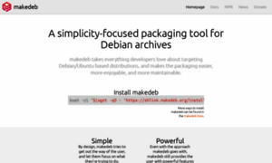 Makedeb.org thumbnail