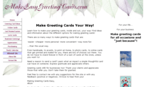 Makeeasygreetingcards.com thumbnail