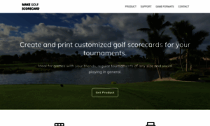 Makegolfscorecard.com thumbnail