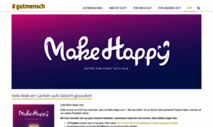 Makehappyapp.de thumbnail