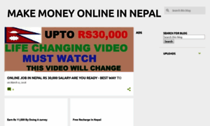 Makemoneyonlineinnepalfix.blogspot.com thumbnail