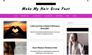 Makemyhairgrowfast.com thumbnail