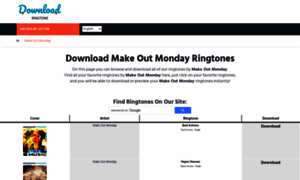 Makeoutmonday.download-ringtone.com thumbnail