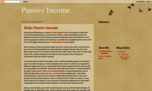 Makepassiveincomereview.blogspot.com thumbnail