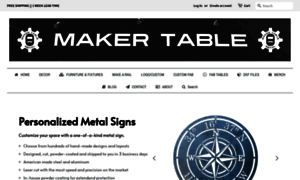Maker-table.com thumbnail