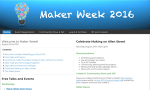 Makerweek.schlowlibrary.org thumbnail