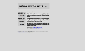 Makeswordswork.com thumbnail