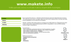 Makete.info thumbnail