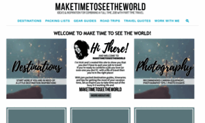 Maketimetoseetheworld.com thumbnail