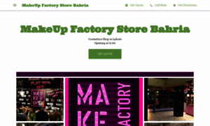 Makeupfactorystorebahria.business.site thumbnail