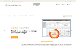 Makeyourtimetable.com thumbnail