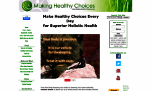 Making-healthy-choices.com thumbnail