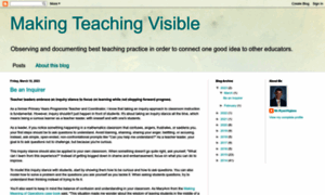 Making-teaching-visible.blogspot.com thumbnail