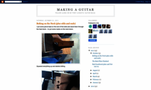 Makingaguitar.blogspot.se thumbnail