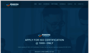 Makingisocertification.com thumbnail