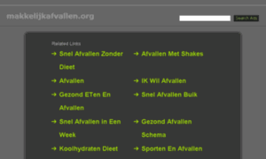 Makkelijkafvallen.org thumbnail