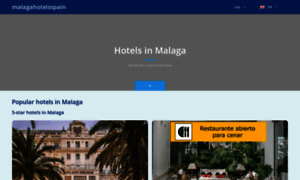 Malagahotelsspain.com thumbnail