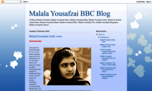 Malalayousafzaibbcblog.blogspot.com thumbnail