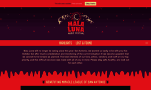 Malalunamusicfestival.com thumbnail