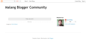 Malangbloggercommunity.blogspot.com thumbnail