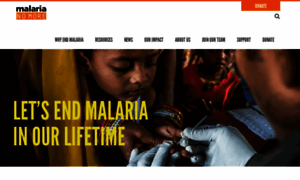 Malarianomore.org thumbnail
