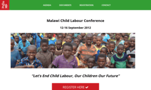 Malawichildlabourconference.com thumbnail