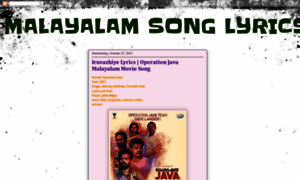 Malayalamsonglyrics.blogspot.in thumbnail