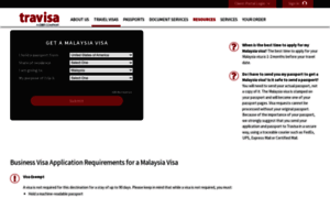 Malaysia.travisa.com thumbnail