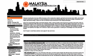 Malaysiaconstructionservices.com thumbnail