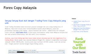 Malaysiaforexcopy.blogspot.com thumbnail
