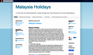 Malaysiaholidaydestinations.blogspot.com thumbnail