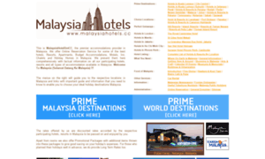 Malaysiahotels.cc thumbnail