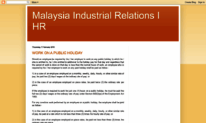 Malaysiaindustrialrelations.blogspot.com thumbnail