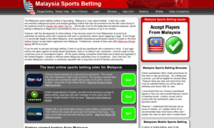 Malaysiasportsbetting.com thumbnail
