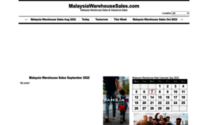 Malaysiawarehousesales.com thumbnail