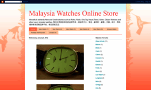 Malaysiawatchesonlinestore.blogspot.com thumbnail