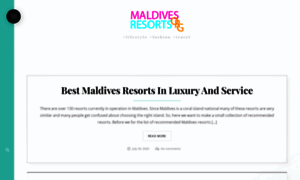 Maldivesresorts.org thumbnail