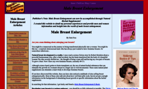 Male-breast-enlargement.org thumbnail