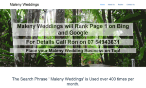 Maleny-weddings.com thumbnail