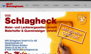 Maler-schlagheck.de thumbnail