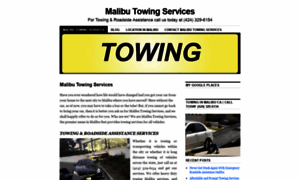 Malibu-towingservice.info thumbnail