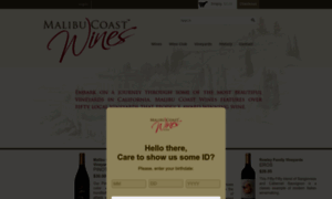 Malibucoastwines.com thumbnail